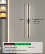 Tube Black Wall Sconces for Bedroom Living Room Corridor Mirror Vanity Lamp