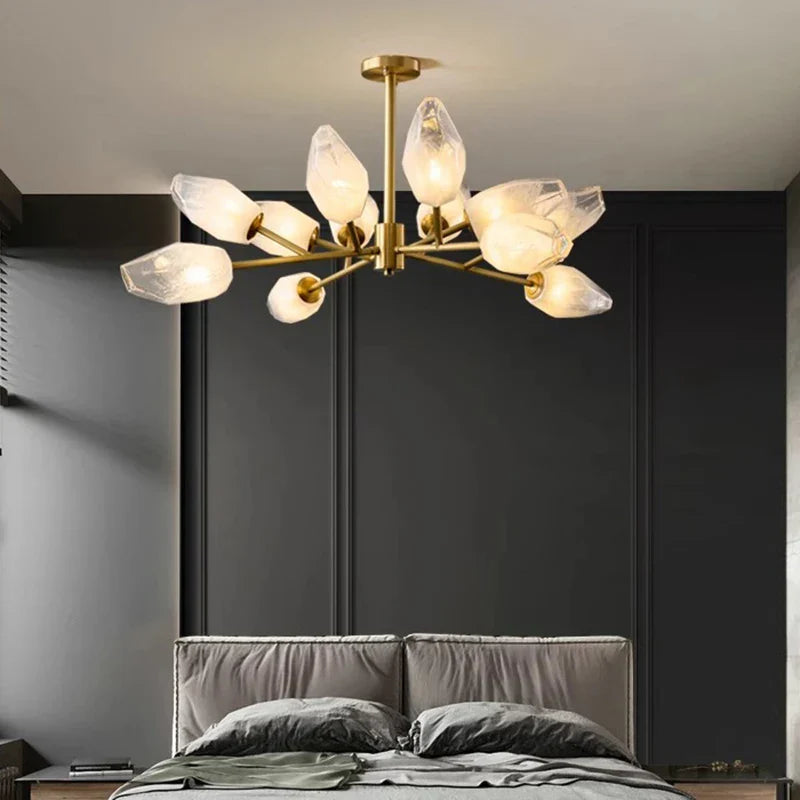 Modern Ceiling Chandelier for Dining Room Hanging Light Fixture - Indoor Living Room Lighting