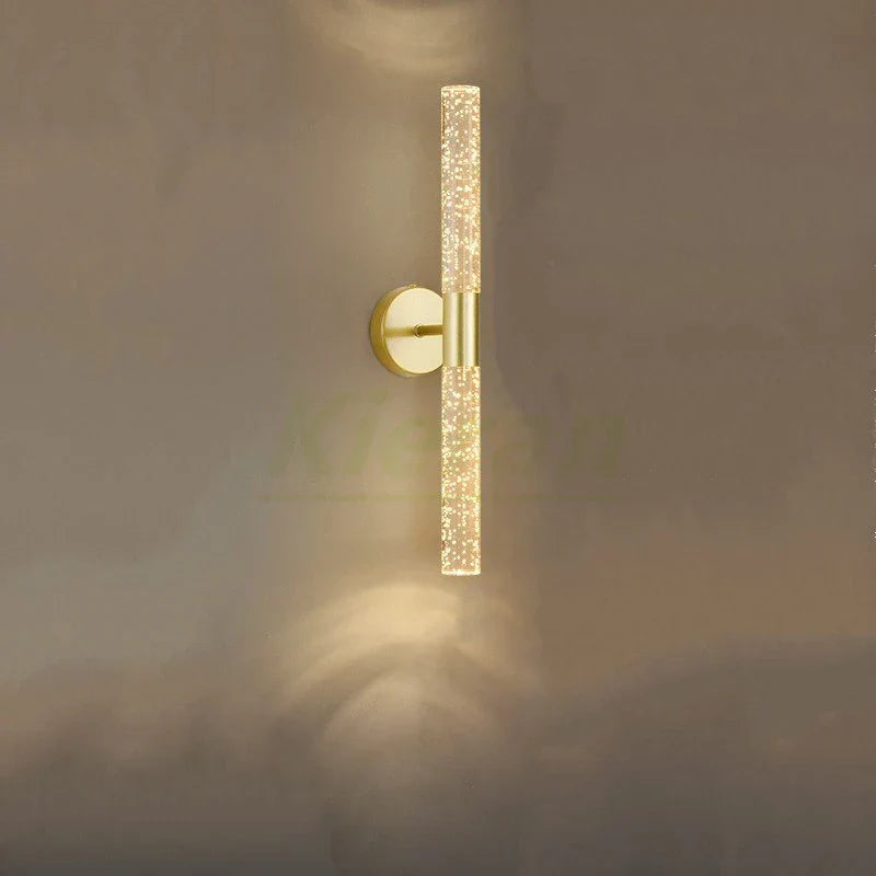 Crystal LED Wall Lamp for Bedroom and Living Room Decor