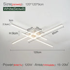 Modern LED Ceiling Lamps for Bedroom and Living Room