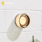 Round Glass LED Wall Sconce for Indoor Outdoor Lighting Décor