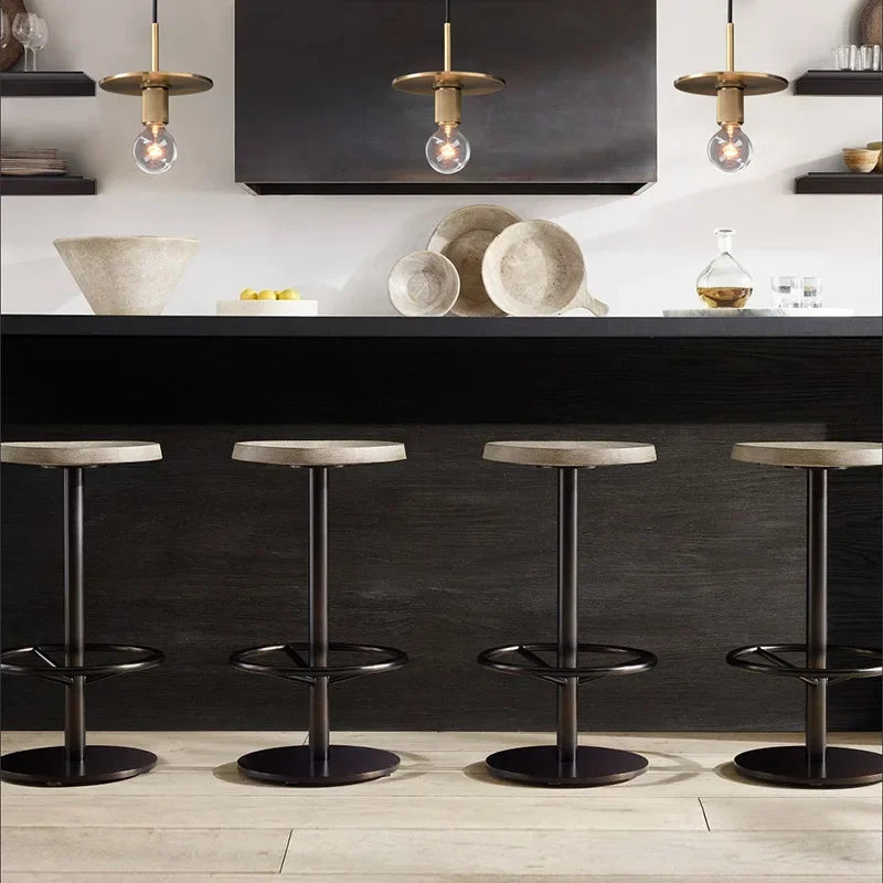 Gold LED Pendant Light – Luxury Nordic Retro Design