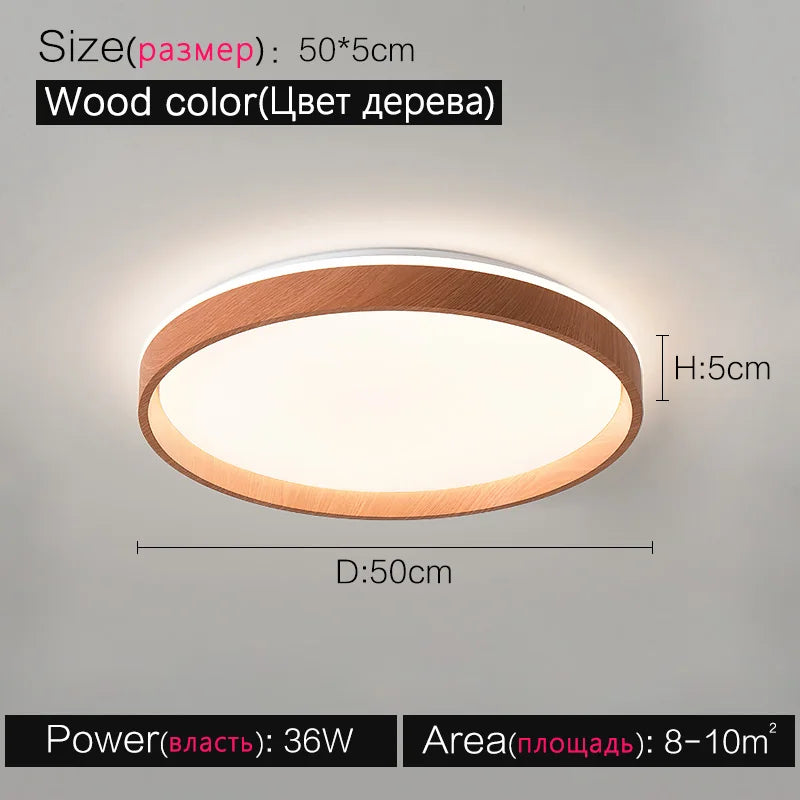 Ceiling Lamp: Modern LED Light for Bedroom, Dining Room, and Study