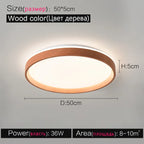 Ceiling Lamp: Modern LED Light for Bedroom, Dining Room, and Study