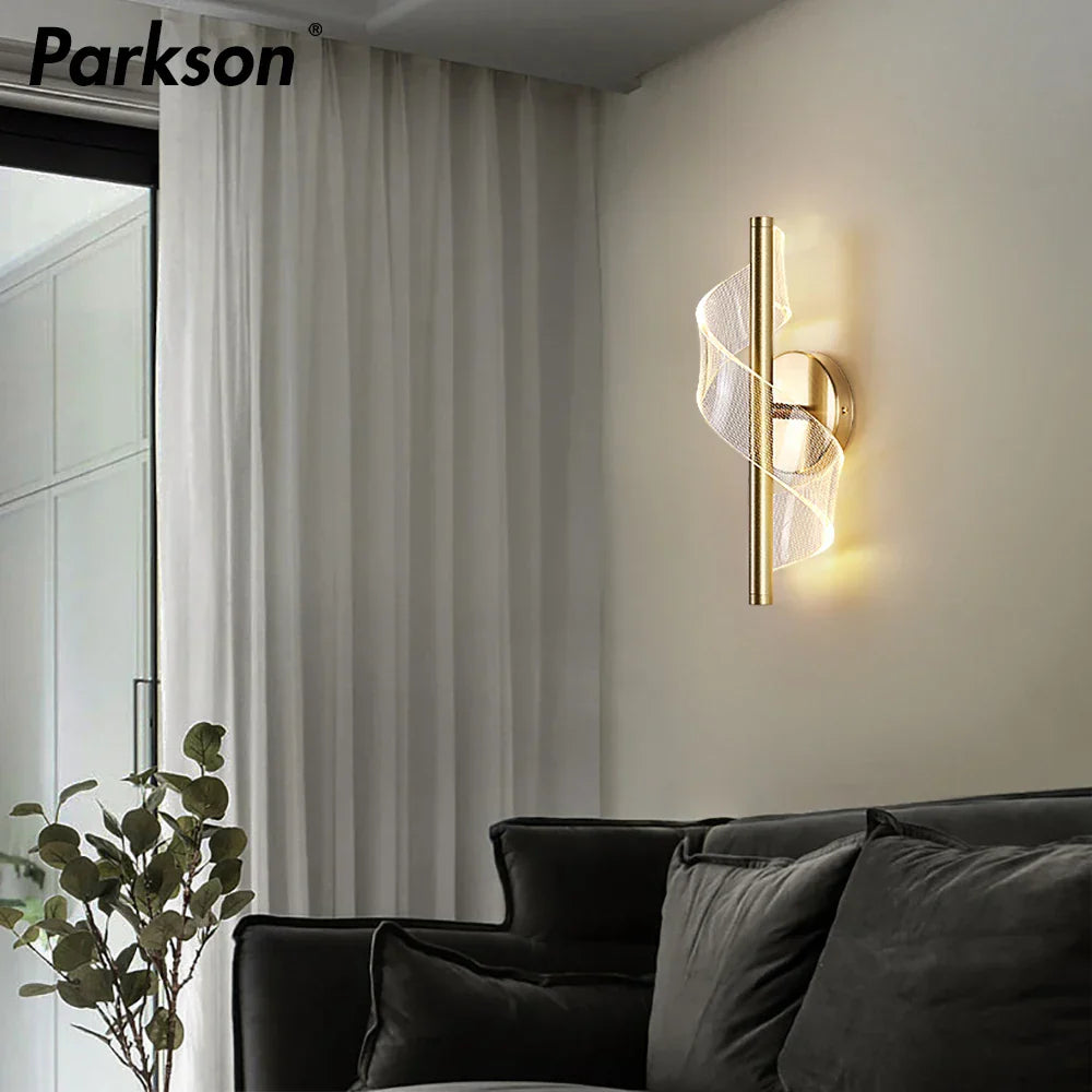 LED Indoor Wall Sconce Light for Living Room Bedroom Decor