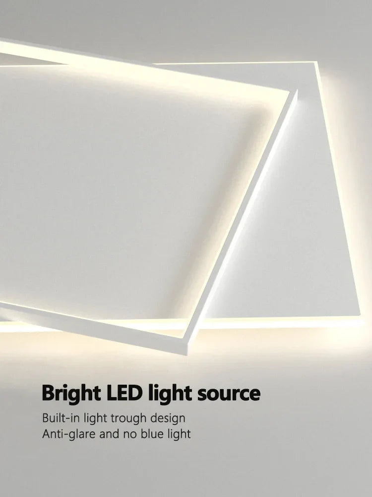 LED Ceiling Lamp Set - Modern Minimalist Nordic Bedroom Living Room Lighting