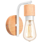 Wooden Wall Lights Nordic Wall Lamps Modern Wall Sconce for Bedroom Bedside Lamp