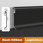 LED Skirting Line Aluminum Profile for Stylish Backlighting, Stair Lighting & Wall Trim