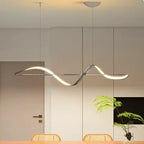 Modern Pendant Lighting 120cm Black Gold Gray White Fixture for Living Room and Kitchen
