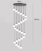 Modern Pendant Light: Indoor LED Chandelier for Dining Room & Home Decor