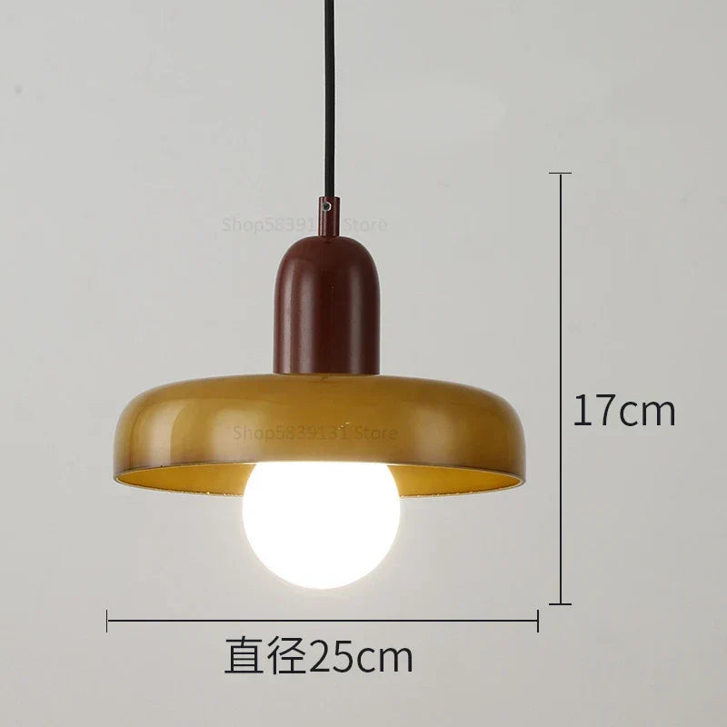 Colorful Glass Pendant Lights for Modern Decor and Lighting in Living Room and Restaurant