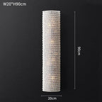 Crystal Loft Chandelier: Modern Luxury Circle Pendant Lamp for Living Room Lighting