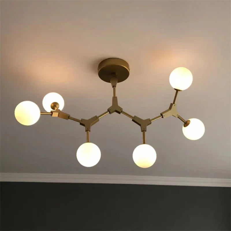 Iron Magic Molecular Pendant Lights for Living Room Dining Room Decor