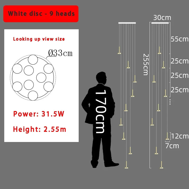 Nordic Minimalist Chandelier 2024 for Stylish Living Room Lighting & Home Decor