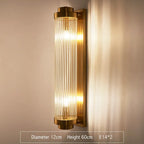 Crystal Gold LED Wall Sconce Modern Light for Bedroom Living Room Home Decor
