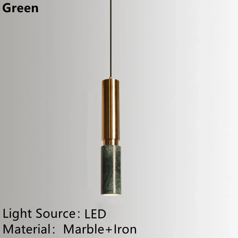 Marble Design LED Pendant Lamp for Bedroom, Dining Room, Aisle, Corridor, and Bar