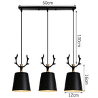 Nordic Retro LED Pendant Chandelier for Modern Home Lighting