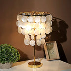 Shell Chandelier: Mediterranean Sea Pendant Light for Home, Bar, Restaurant.