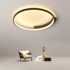 Modern Round LED Ceiling Light for Living Room Bedroom Dining Nordic Design