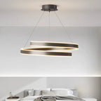 Dimmable Metal Acrylic Pendant Chandelier Lighting Fixtures