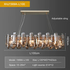 Crystal LED Chandelier for High-end Living Spaces