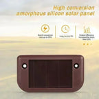 Solar Deck Lights 16 Pack: Waterproof LED Outdoor Step Lights for Railing, Stairs, Yard