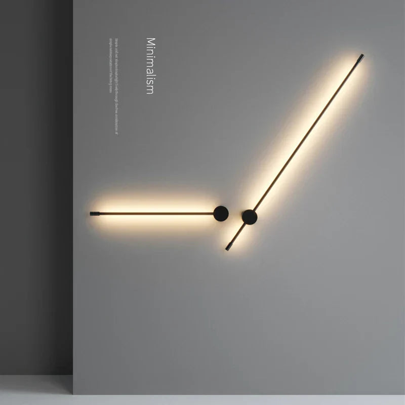 Nordic Minimalist LED Wall Lamp for Modern Indoor Lighting Fixtures