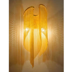 Tassel Chain Wall Light: High-End LED Decor for Bedroom, Living Room & TV