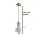 Marble Pendant Chandelier for Kitchen, Restaurant, Bar, and Bedside Lighting