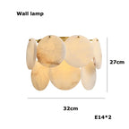 Marble Design Modern Chandelier for Living Room Bedroom Dining Ceiling Light