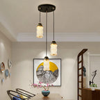 Chinese Style Spiral Staircase Chandelier for Villa & Restaurant, LED Lamps