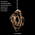 Art Pendant Chandelier Light for Dining Living Room Bar Kitchen Restaurant