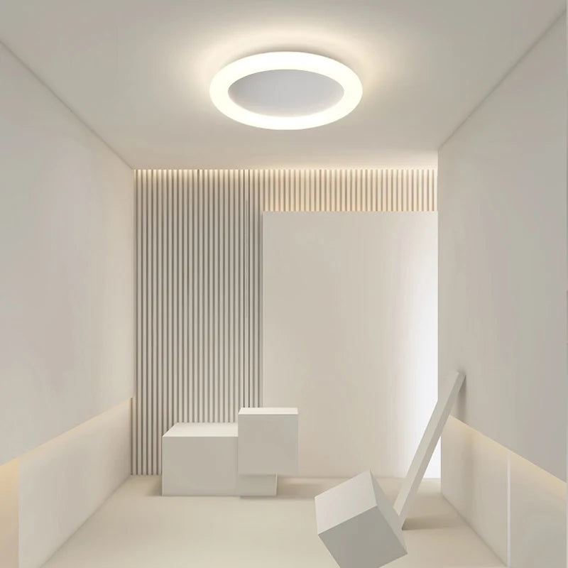 Nordic Metal Smart LED Dimmable Ceiling Light for Bedroom
