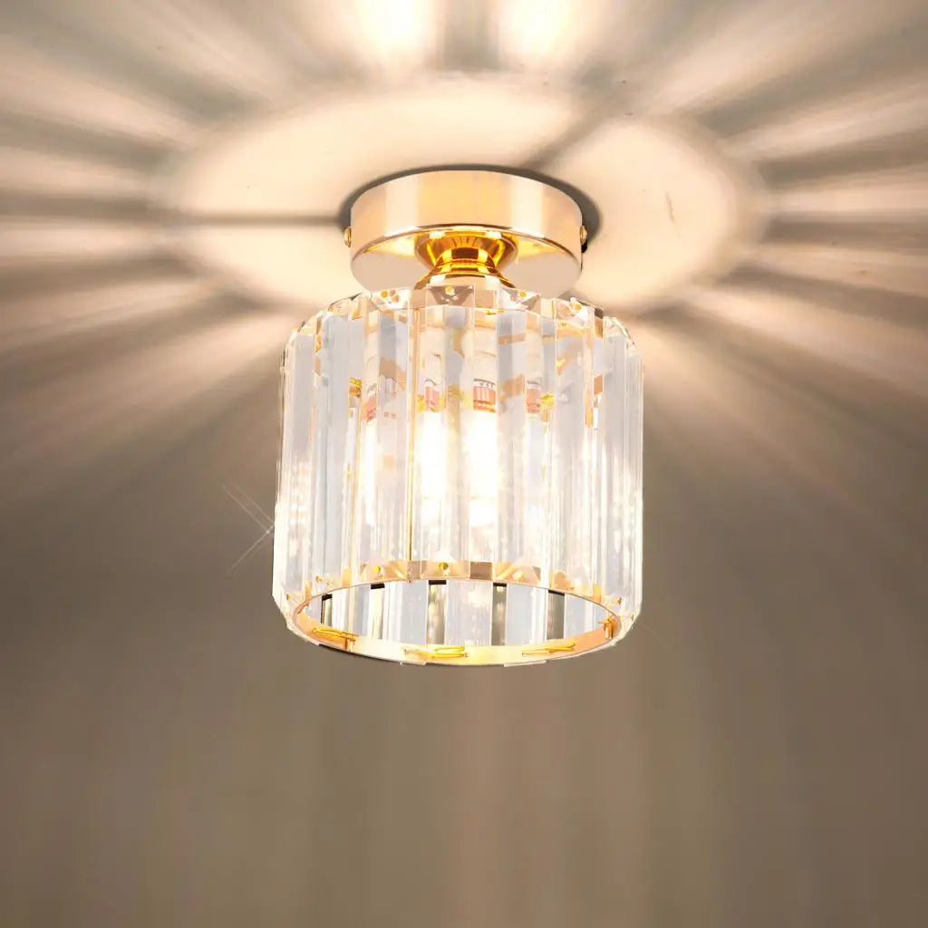 Crystal Pendant Chandelier: Elegant Lighting for Home, Shop, and Cafe