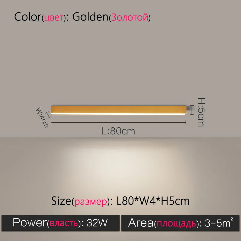 Modern LED Ceiling Lamp for Living Room Kitchen Bedroom Office Lighting