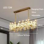 Butterfly Chandelier: Modern LED Dimmable Pendant Lamp Luxe Crystal Decor-Light 2024