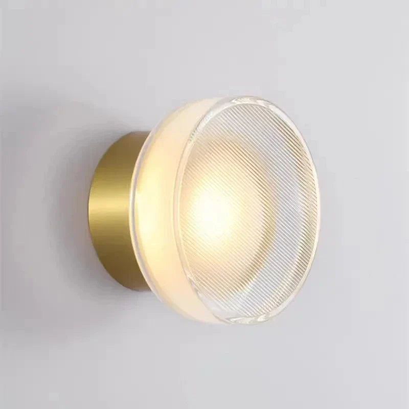 Nordic Round LED Acrylic Wall Sconce Light for Living Room, Bedroom, Bathroom