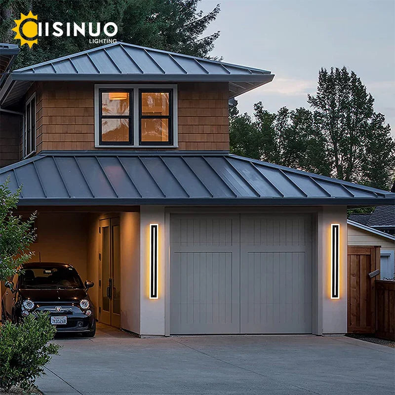 LED Outdoor Wall Lamp IP65 Waterproof Aluminum Lighting Fixture