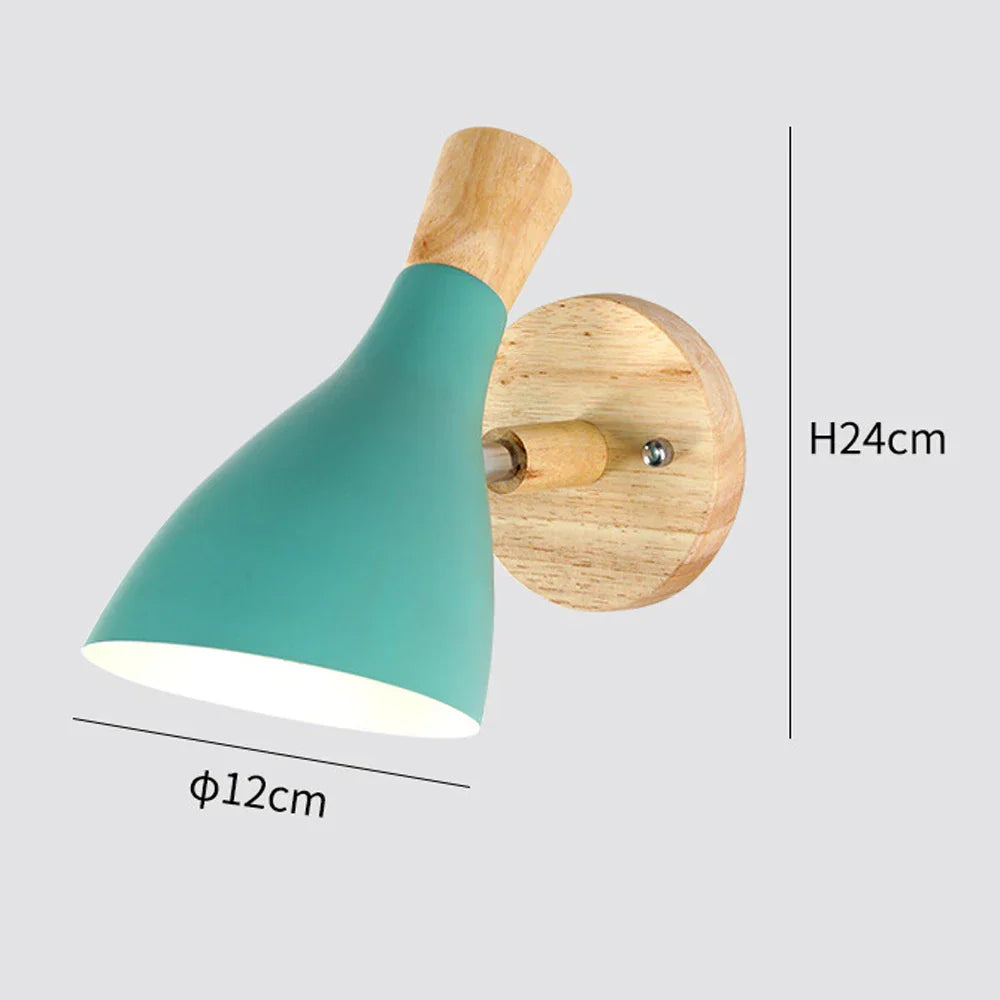 Nordic Green Wall Lamp Sconce for Bedroom Living Room Indoor Lighting Afralia™