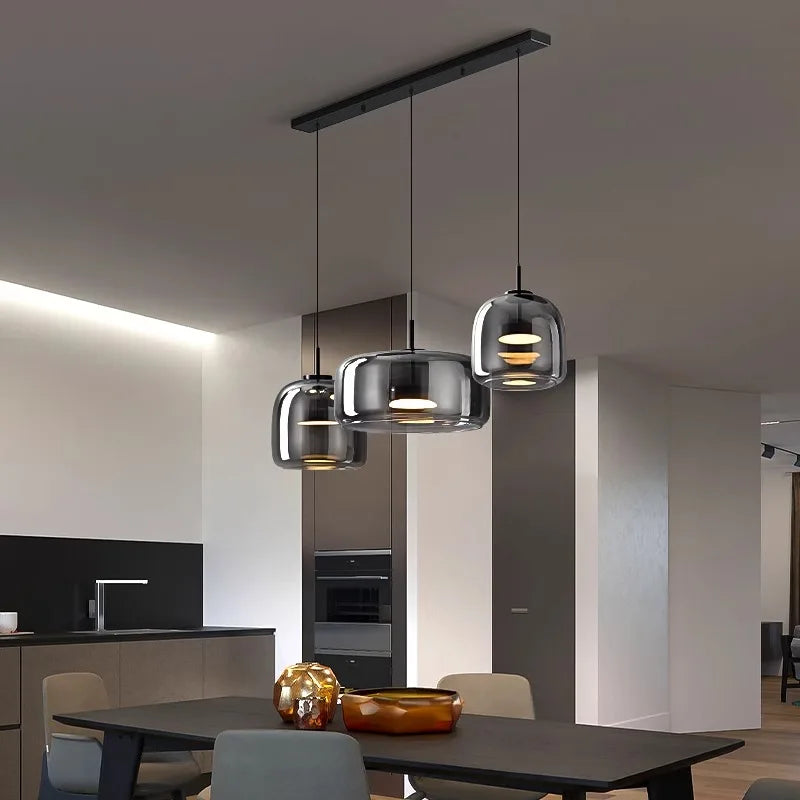 Modern LED Pendant Light Chandeliers for Living Room and Dining Room