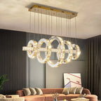 LED Chandeliers for Living Room Dining Room Modern Hanging Light Fixtures