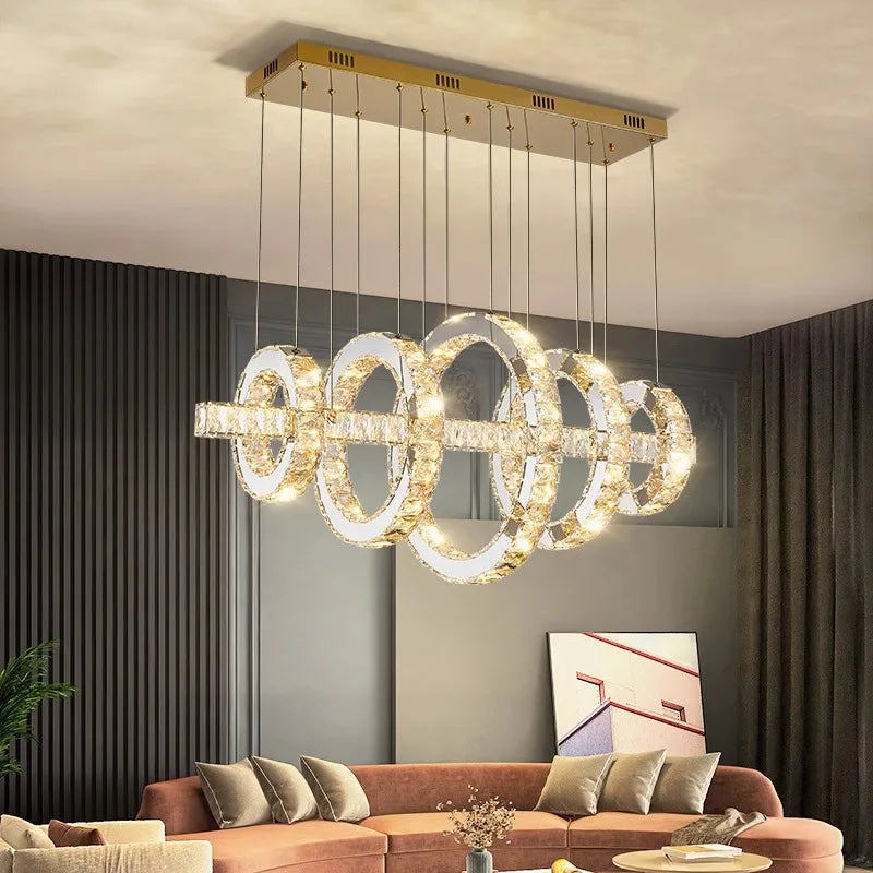 LED Chandeliers for Living Room Dining Room Modern Hanging Light Fixtures
