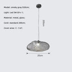 Glass LED Chandelier Lighting for Modern Stairs, Dining Room, and Home Bar