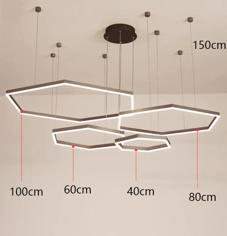 Modern Pendant Lights Indoor Lighting Chandelier LED Ceiling Lamp