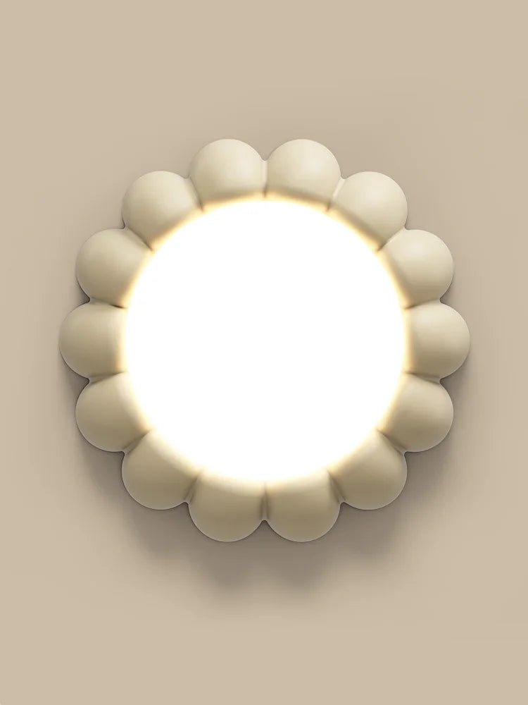 Cream Wind Bedroom Ceiling Lights - Full Spectrum Internet Celebrity Design