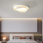 Modern White LED Ceiling Light - Nordic Minimalism Luminarias for Bedroom