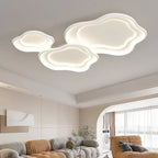 Modern White Round Ceiling Lighting with Remote Control Chandelier