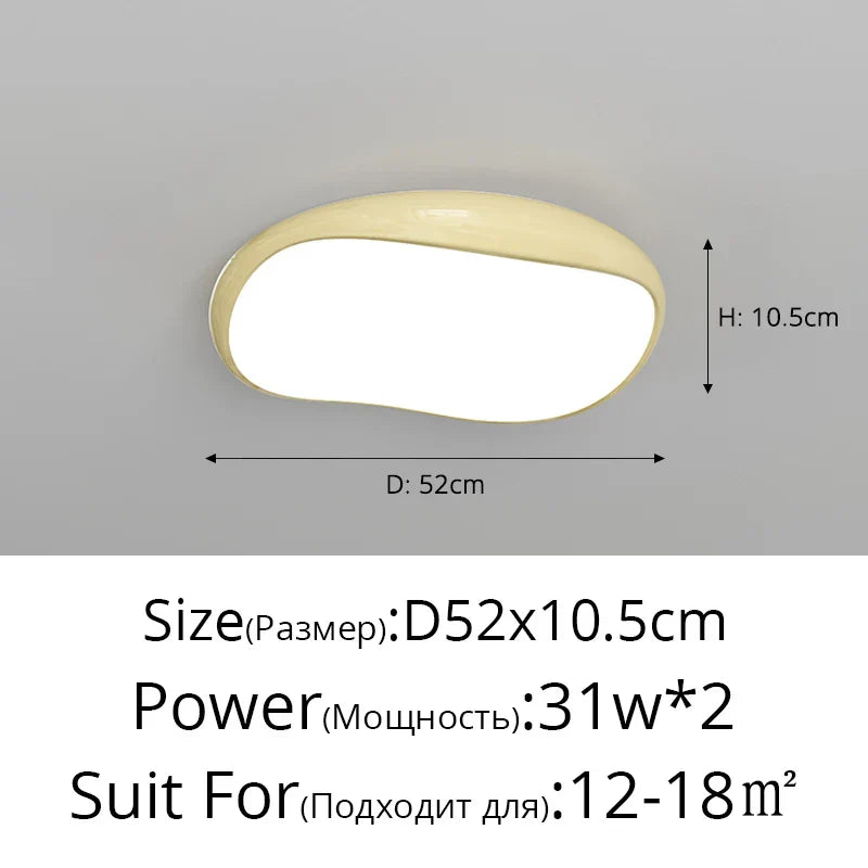 Nordic Ceiling Lights in White, Black, Red: Designer Lighting for Home Decor