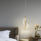 Silver LED Ceiling Pendant for Luxury Home Decor & Kitchen Lighting