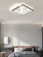 Geometric LED Ceiling Lamp | Modern Nordic Bedroom Study Light